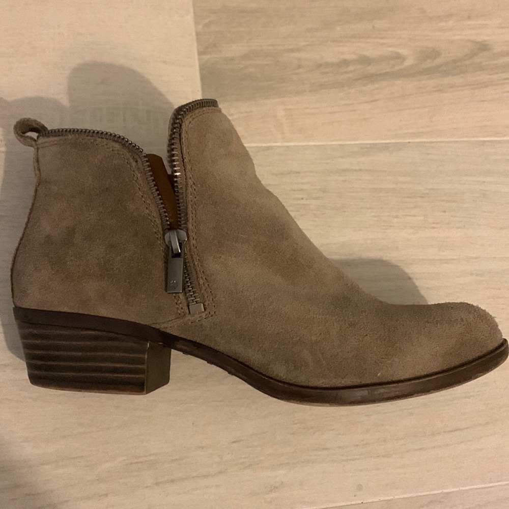 Lucky Brand suede boots